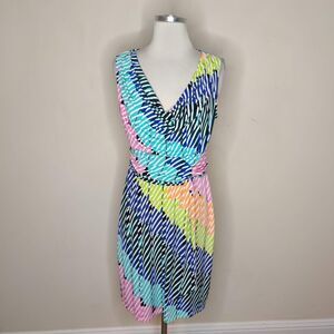 Multicolor Striped Women's Dress